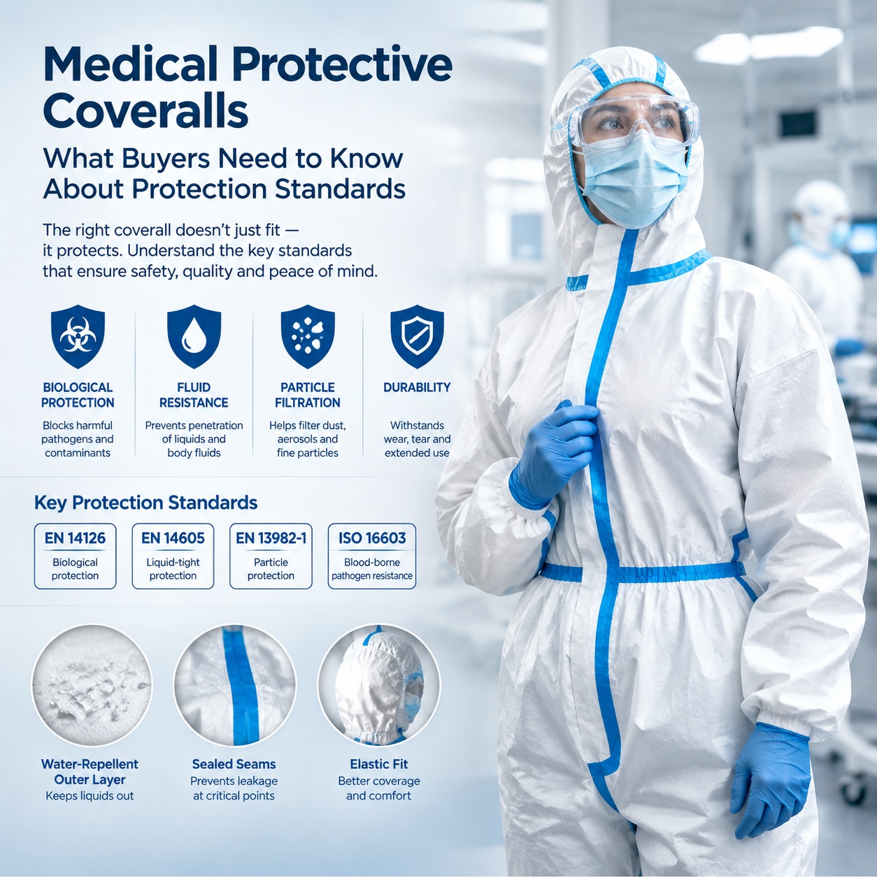 Chemical Protective Coverall 